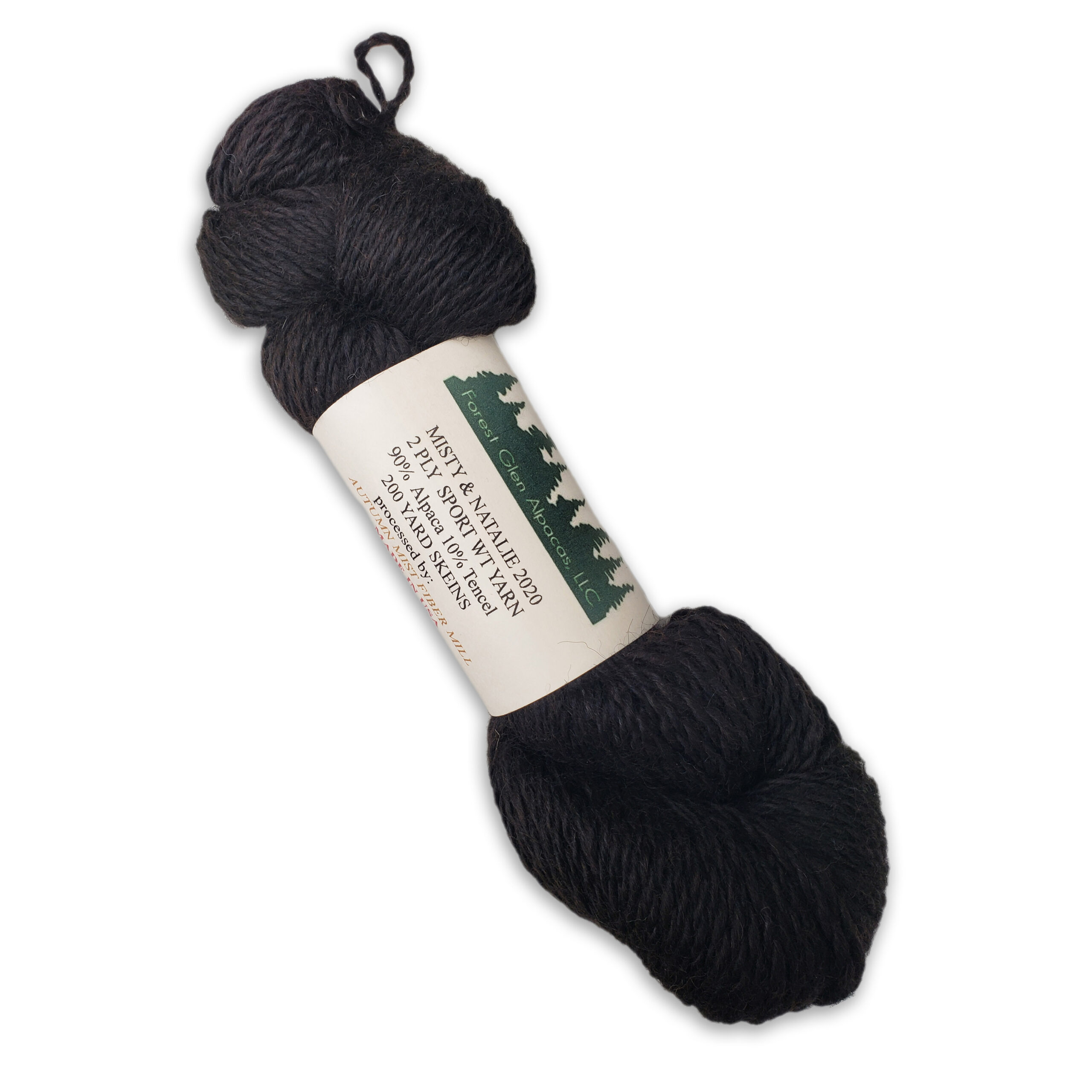 Alpaca Sport Weight Yarn - naturally dyed – Mindful Yarns