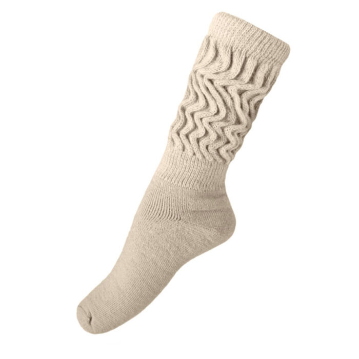 Alpaca Unisex Therapeutic Socks - Beige