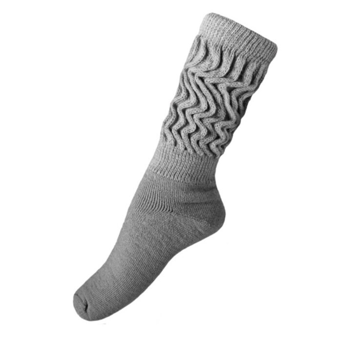 Alpaca Unisex Therapeutic Socks - Grey