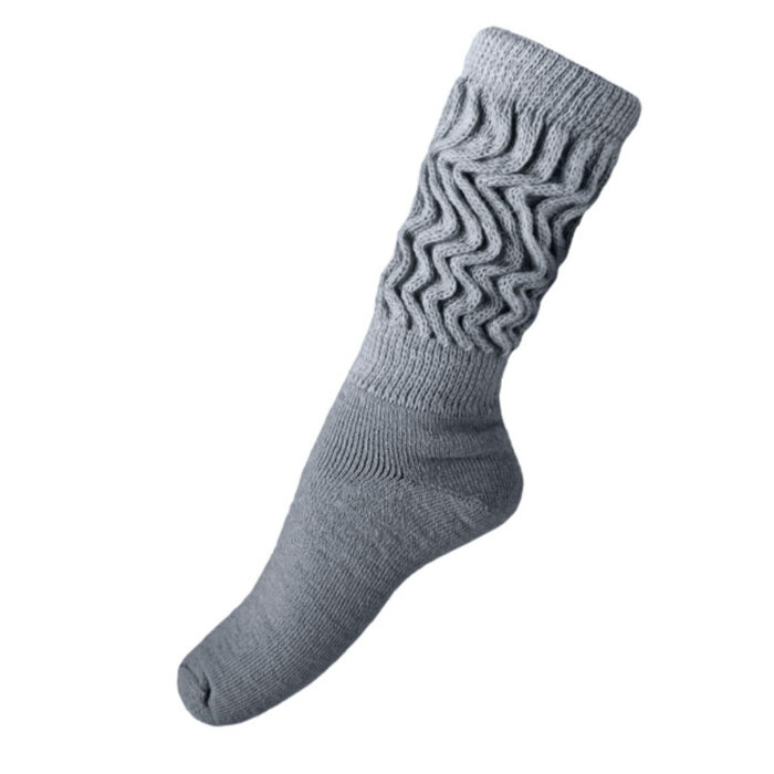 Alpaca Unisex Therapeutic Socks - Grey Heather